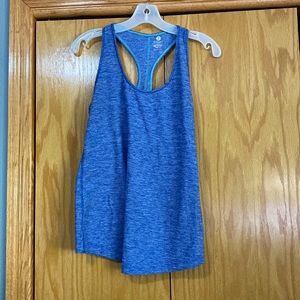 Old Navy medium Blue racer back tank top